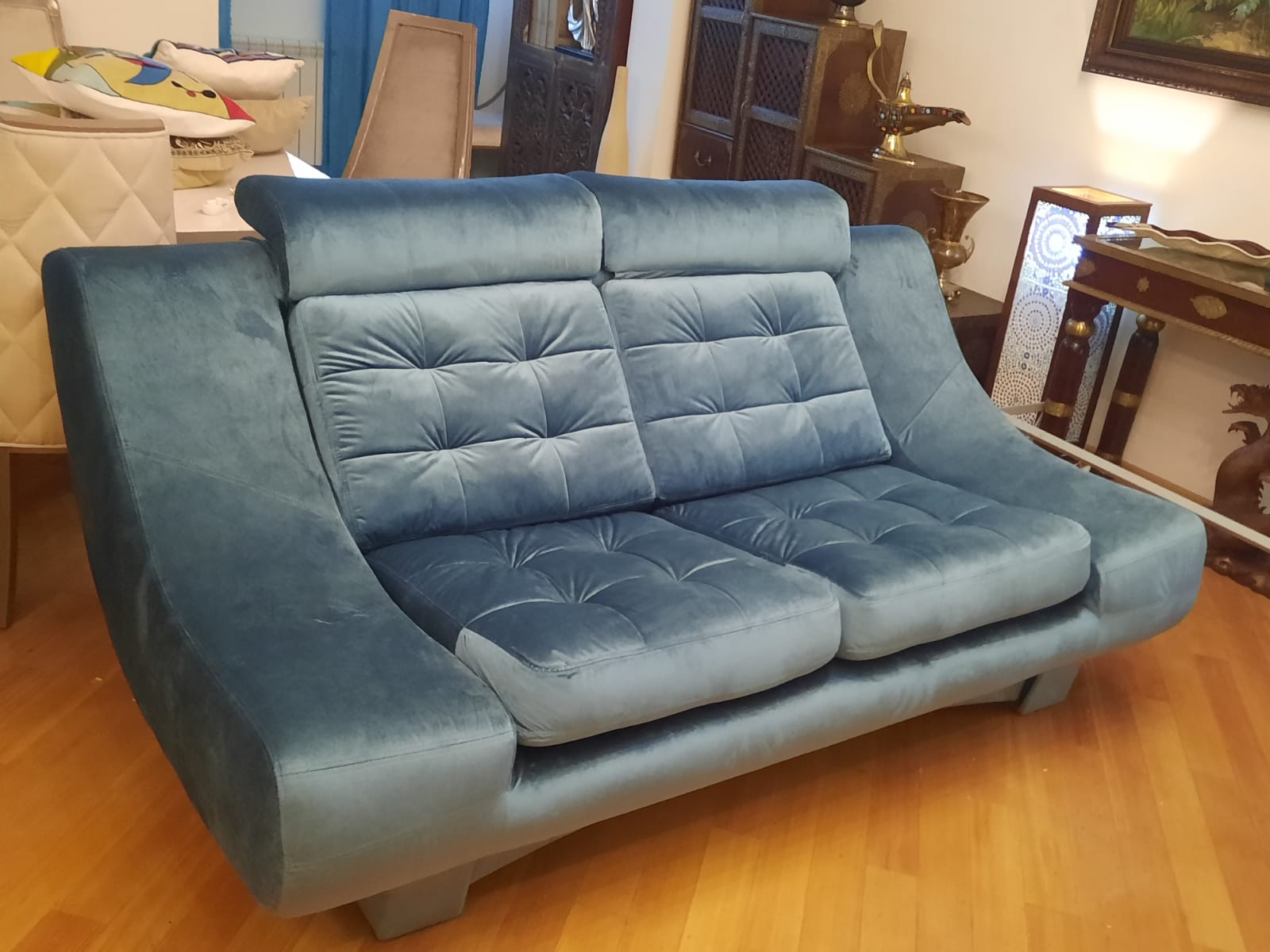 Обивка дивана на дому. Пушкинская